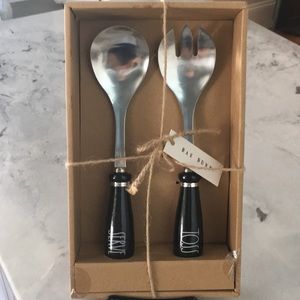 🆕Rae Dunn TOSS SERVE serving utensils